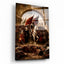 Fatih Sultan Mehmet İstanbul'un Fethi cam duvar tablosu Tablodecor