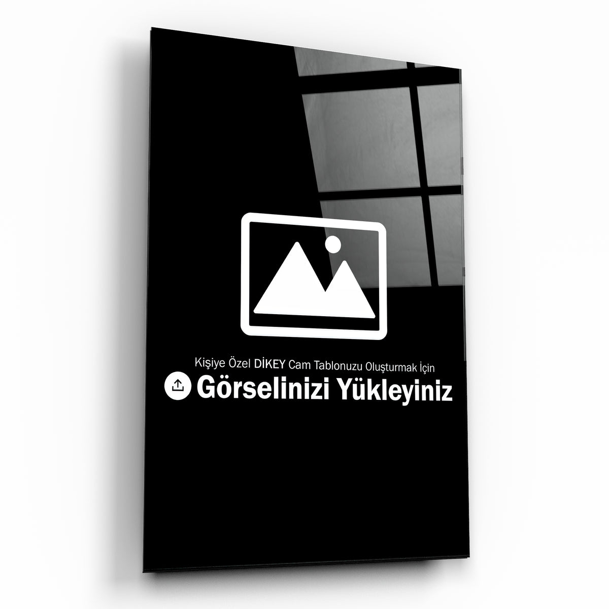 Kişiye özel dikey cam tablo baskısı kendi görselini yükle Tablodecor Ürün ana görseli